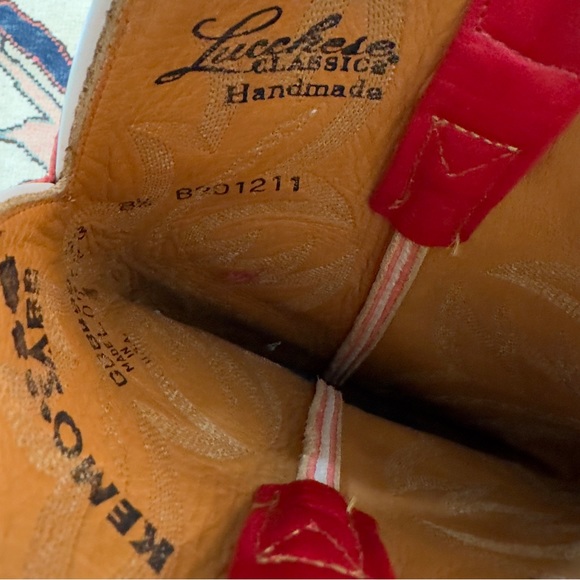 luchesse custom cowboy boots 8.5 - Picture 7 of 7